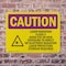 Signmission Radiation & Laser Sign, 10 in H x 14 in W, Plastic, Rectangle OS-2PACK-CR-P-1014-L-10145 - alternate 8